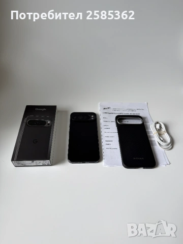 Google Pixel 9Pro XL 128GB Obsidian Black |Перфектен технически| Гаранция