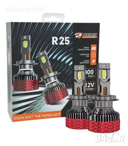 Диодни крушки R25 H7 65W 2БР/К-Т