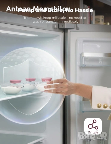 Помпа за кърма Momcozy Mobile Flow M9 2 броя, снимка 4 - Помпи за кърма - 55033152