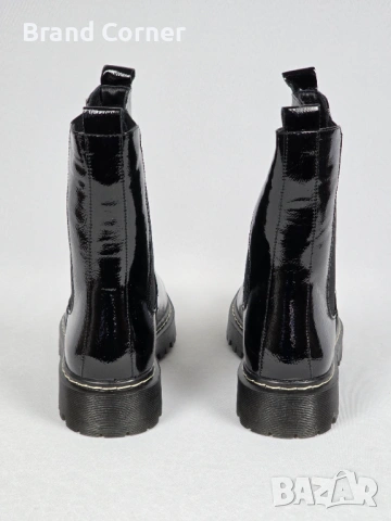 Нови дамски лачени боти La Strada - Размер 40, снимка 3 - Дамски ботуши - 54342685