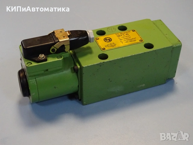 Хидравличен разпределител Hydraulik Ring SEF5-10 solenoid directional valve 24VDC