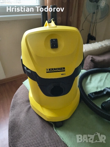 Прахосмукачка Karcher WD3, снимка 6 - Прахосмукачки - 54177008