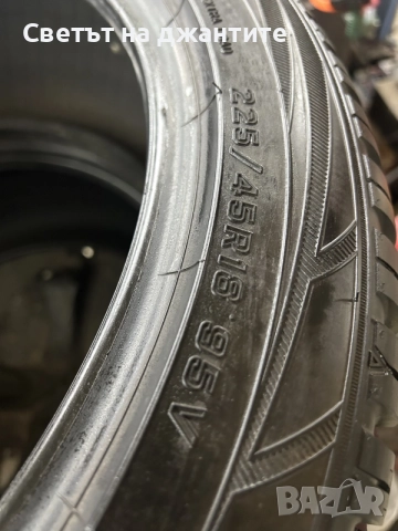 Гуми 225/45/18 Зимни 2 бр Falken , снимка 5 - Гуми и джанти - 55501377