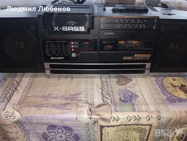 Радиокасетофон Sharp WQ -T354H, снимка 4 - Радиокасетофони, транзистори - 55093690