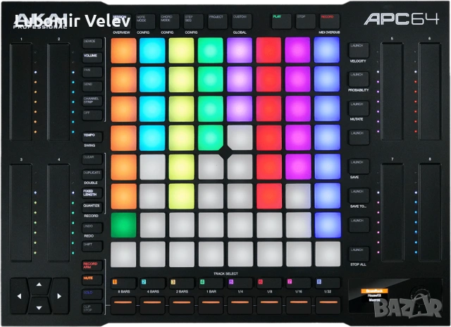 AKAI Professional APC64 MIDI Pad Controller + Decksaver Akai Pro APC64, снимка 5 - Други - 54946641
