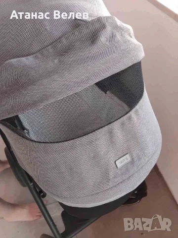 Продавам комбинирана детска количка CYBEX Balios S 3 в 1 – Soho Grey, снимка 3 - За бебешки колички - 55565466