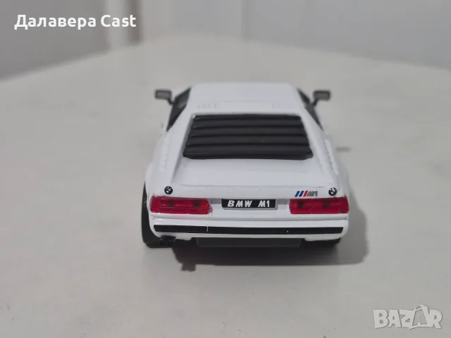 1/43 Bmw M1 Deagostini , снимка 8 - Колекции - 55591642