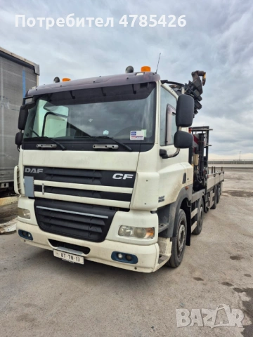 камион с кран транспорт и товаро разтоварни услуги професионално решение