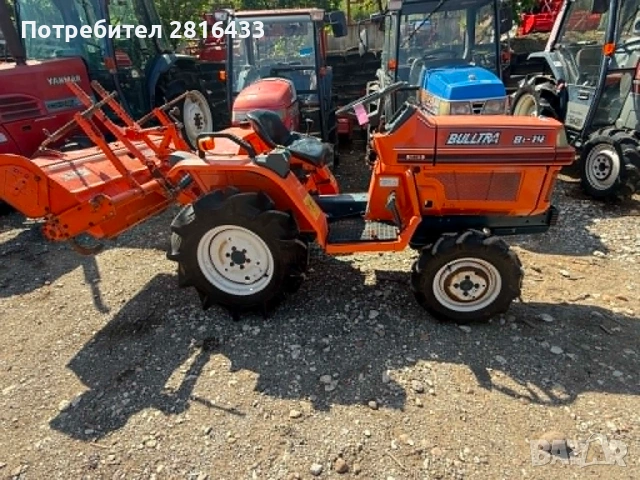 Трактор KUBOTA B1-14 4x4, снимка 3 - Селскостопанска техника - 54570177