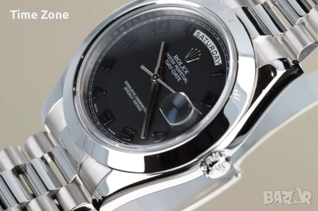 Rolex Day-Date 40mm President Rose Gold All Black Dial Automatic Мъжки / Унисекс Различни Варианти, снимка 4 - Мъжки - 54047813