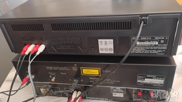 Комплект Denon - дек и диск плеър, снимка 5 - Аудиосистеми - 55011304