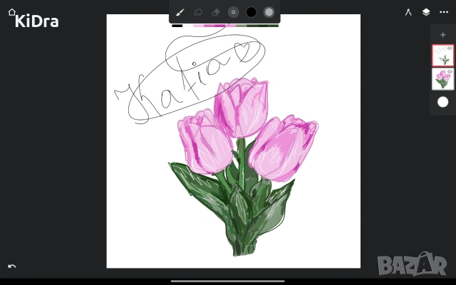 Цифрови портрети 🎨🖼️ , снимка 5 - Надомна работа - 55154154