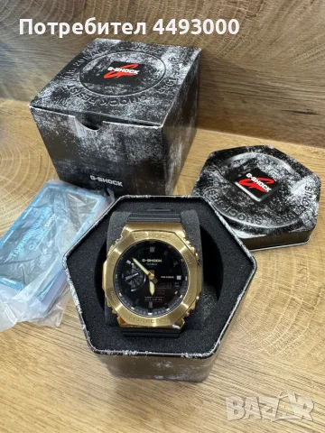 Часовник Casio G-Shock GM 2100G 1A9, снимка 3 - Мъжки - 55546895