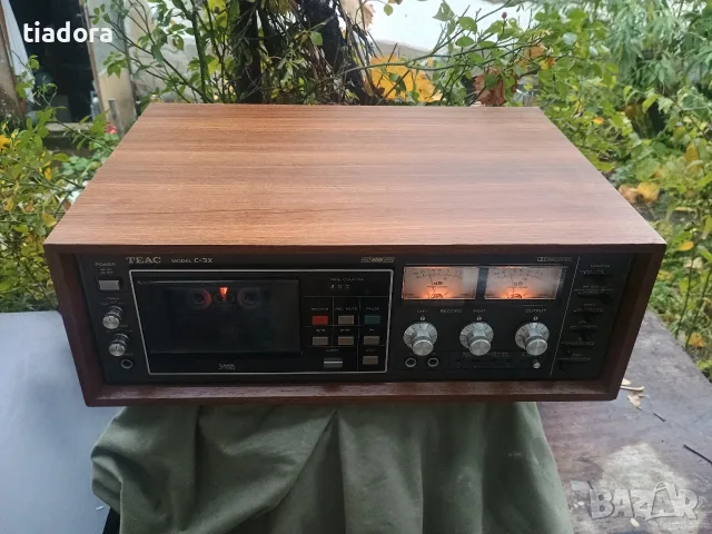  TEAC V-909RX и TEAC C-3X с оригинални дървени кабинети, снимка 7 - Декове - 55428128