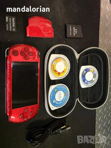 Sony PlayStation portable 3004 PSP Radiant Red , снимка 4 - PlayStation конзоли - 54369978