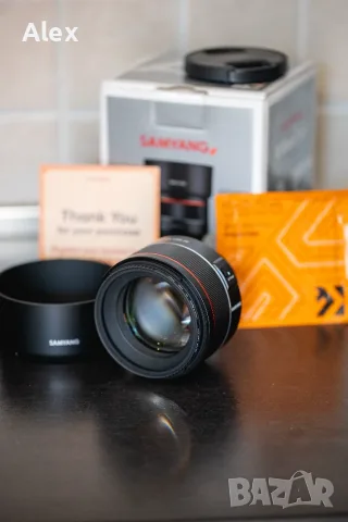 Samyang 85mm 1.4 AF За Nikon, снимка 2 - Обективи и филтри - 55305212