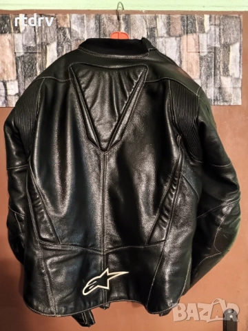 Мото екип кожа Alpinestars 54 XL, снимка 2 - Спортни дрехи, екипи - 54377391