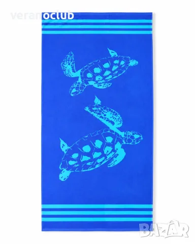Плажна хавлия с водни костенурки