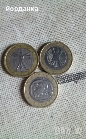 Продавам циркулиращи евро монети за колекция, снимка 2 - Нумизматика и бонистика - 54224348