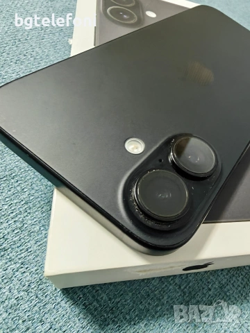 iPhone 16 128 black,много запазен с кутия, снимка 2 - Apple iPhone - 54677652