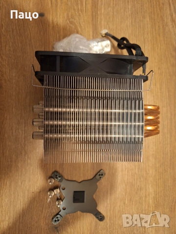 SCYTHE SCMG-5100 Mugen 5 Rev.B CPU cooler КОМПЛЕКТ- 120mm, black, снимка 12 - Процесори - 54991344
