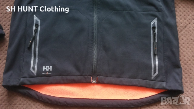 HELLY HANSEN 74012 Softshell Work Jacket размер XL софтшел работно яке W4-746, снимка 6 - Якета - 55053294