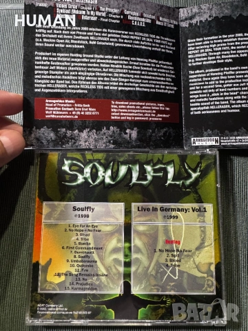 Megadeth - Soulfly - Sepultura - Reckless Tide, снимка 18 - CD дискове - 54083645