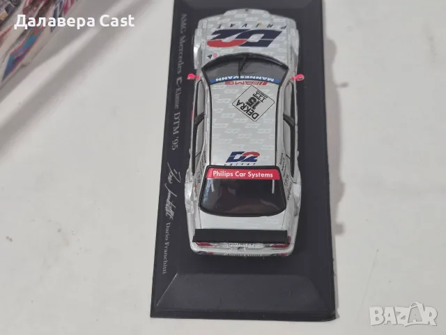 1/43 Mercedes C Klasse Dtm 95 Minichamps , снимка 8 - Колекции - 55438744