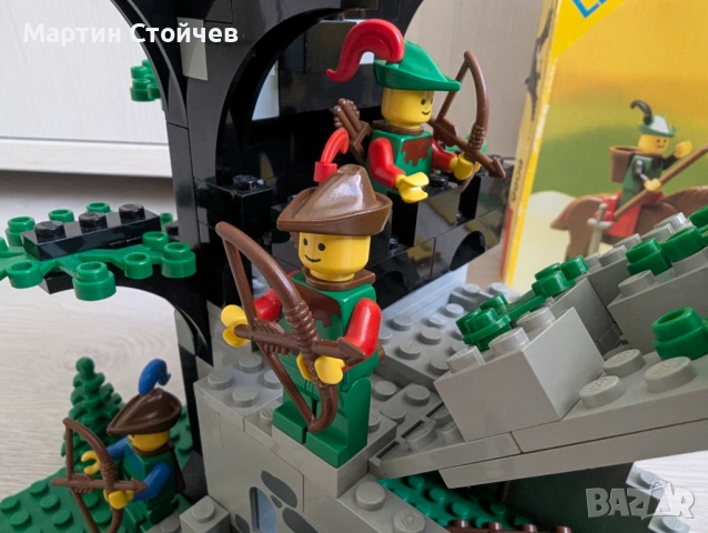Lego Castle Forestmen 6066 Camouflaged Outpost, снимка 3 - Конструктори - 54391271