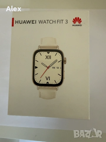 Huawei Watch Fit 3 NFC Edition в гаранция Бял