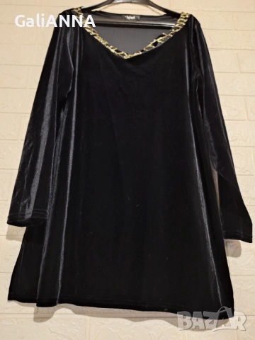 СТРАХОТНА ТУНИКА КАДИФЕ 2XL, снимка 2 - Туники - 54496147