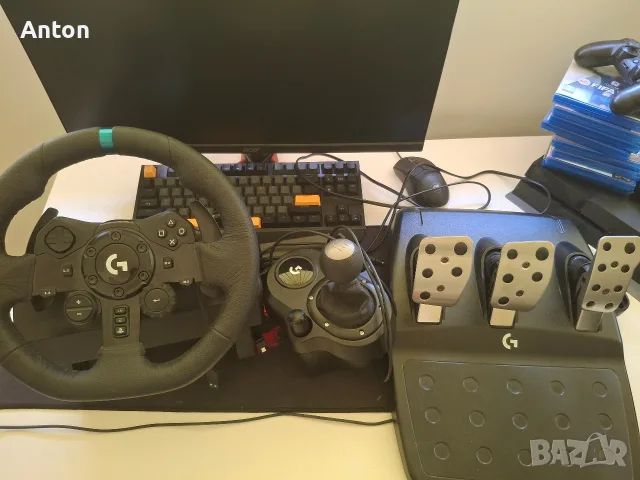 Logitech g923 волан с педали