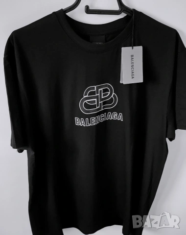 Мъжка тениска Balenciaga ХЛ, снимка 3 - Тениски - 54963165