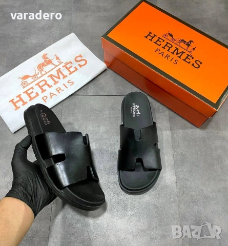 Мъжки чехли 39-44 Hermes, снимка 2 - Мъжки чехли - 55163297