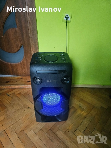 Аудио система Sony MHC-V11 – Bluetooth, Mega Bass, DJ Ефекти, снимка 2 - Аудиосистеми - 54666342