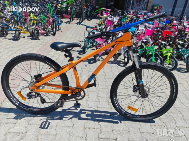 BG Алуминиев велосипед 26" JUMP hdb оранж, снимка 2 - Велосипеди - 54862592