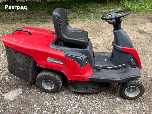 Тракторна косачка Castelgarden с кош 10 к.с briggs&stratton 