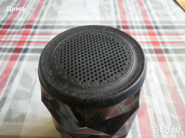 блутуд колонка с цветомузика- във формата на чаша (или моливник), снимка 6 - Bluetooth тонколони - 54441888
