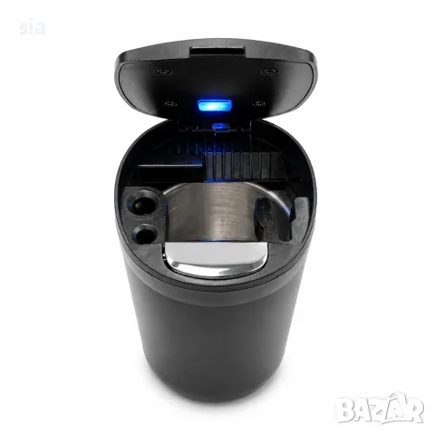 Пепелник с LED светлина, огнеустойчив, снимка 3 - Аксесоари и консумативи - 55650218
