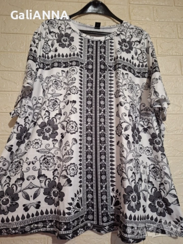 НОВА СТРАХОТНА ТУНИКА 3XL-4XL, снимка 5 - Туники - 54904006