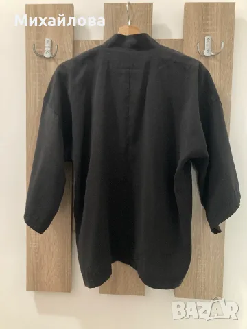 Черно кимоно, сако на Lin Apparel, снимка 8 - Сака - 55655515