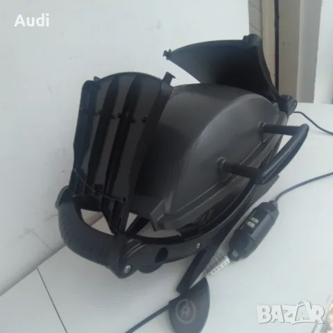 Електрическо барбекю WEBER Q140 Масивен корпус от лят алуминий Масивна чугунена решетка , снимка 5 - Барбекюта - 55391862