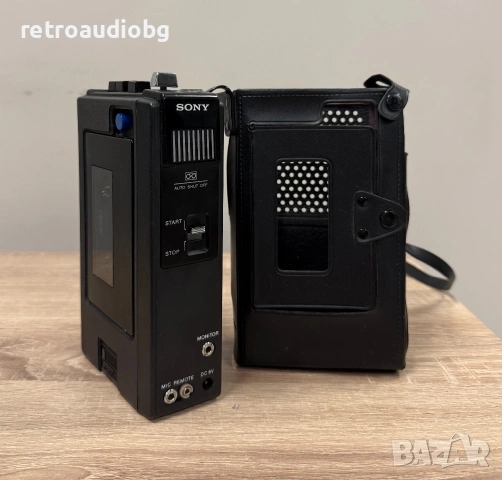 🔈Ретро журналистически касетофон Sony TC-42 – профилактиран, с оригинален калъф🔈