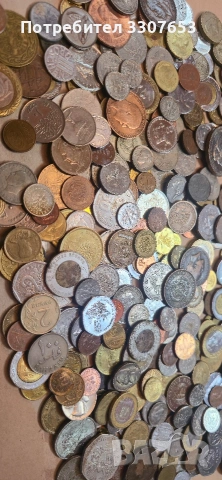 Монети 444 броя От цял свят , снимка 2 - Нумизматика и бонистика - 54287920