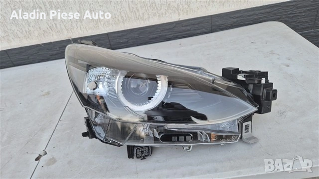 Десен фар Mazda 2 Facelift Lupa Led Halogen код D43N51030, D43N-51030 , снимка 2 - Аксесоари и консумативи - 55096312