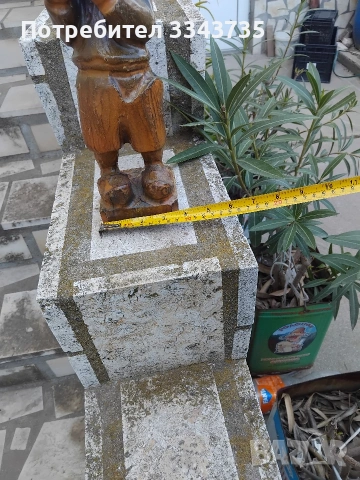 Винтидж фигура дърворезба., снимка 7 - Статуетки - 54178331