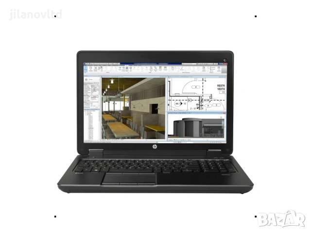 Лаптоп HP ZBook 15 G2 I7-4800MQ K2100M 16GB 256GB SSD с до 24 МЕСЕЦА ГАРАНЦИЯ