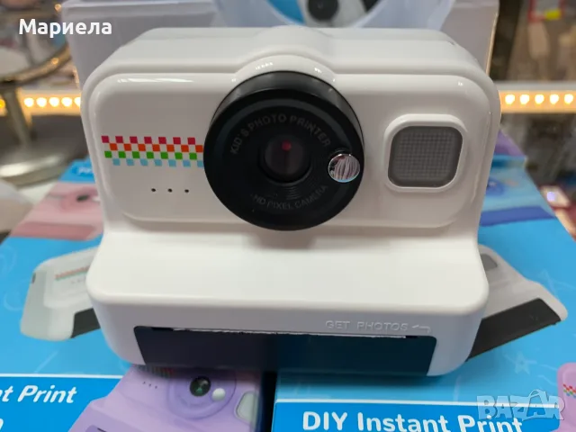 Детски фотоапарат с моментен печат / 32 GB памет, снимка 10 - Електрически играчки - 55431689