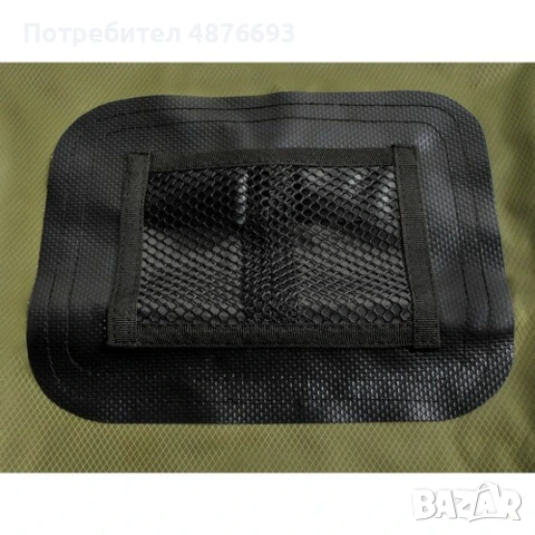 Соларен душ 20 л с термометър за къмпинг и градина, с джобове за аксесоари, снимка 3 - Селски туризъм и култура - 55166975