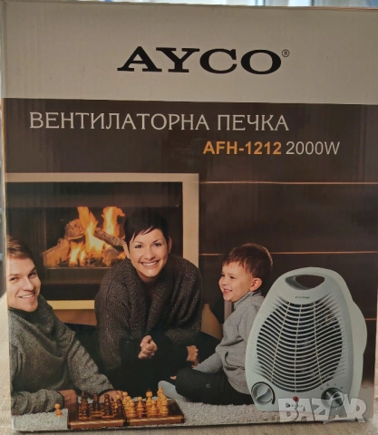 Вентилаторна печка Ayco AFH-1212-2000 w-НОВА